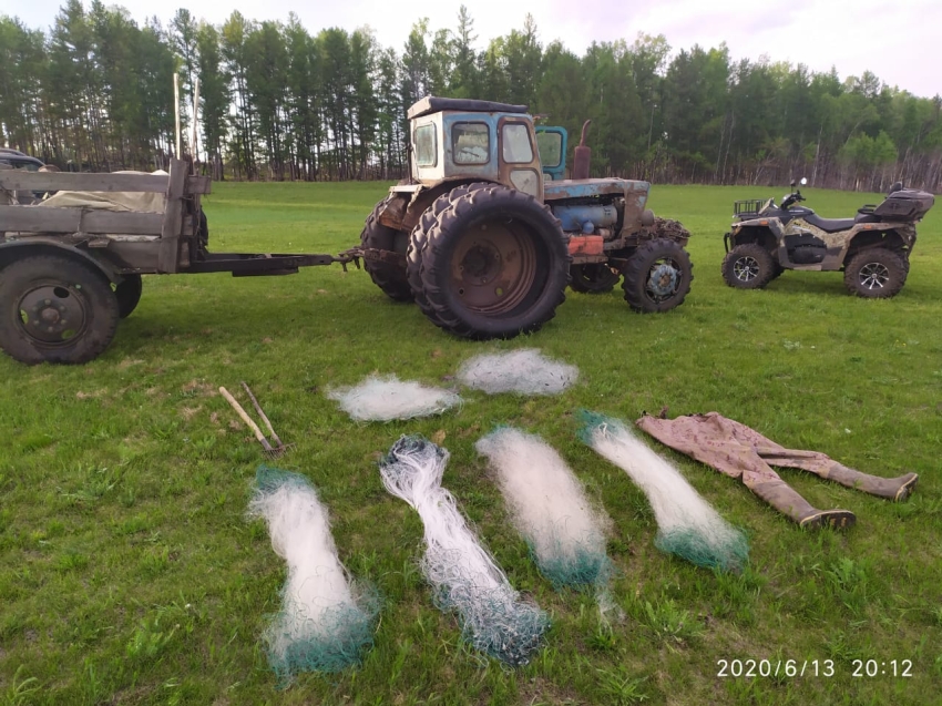 Почти 3 километра рыболовных сетей изъято у нарушителей в природном парке «Ивано-Арахлейский»